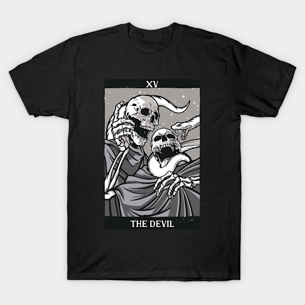 Tarot Card The Devil T-Shirt by Bestseller